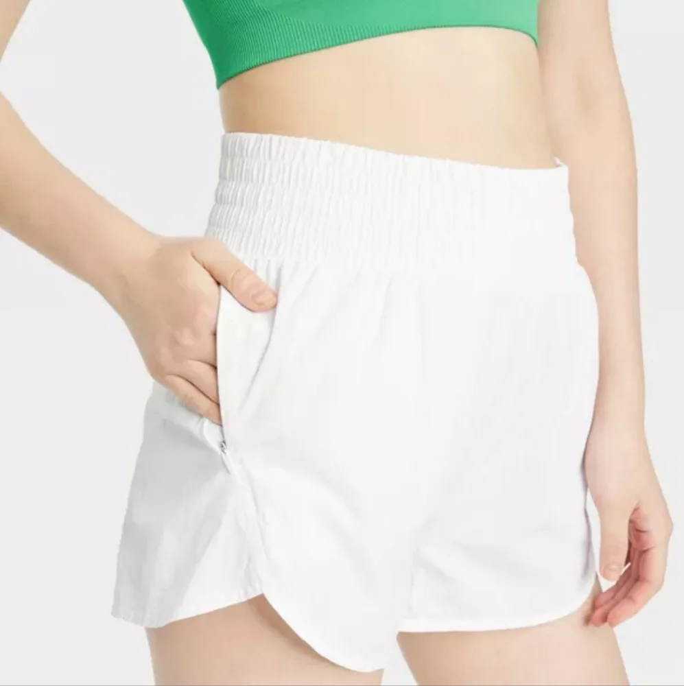 All in Motion Athletic High-Rise Crinkle Shorts
